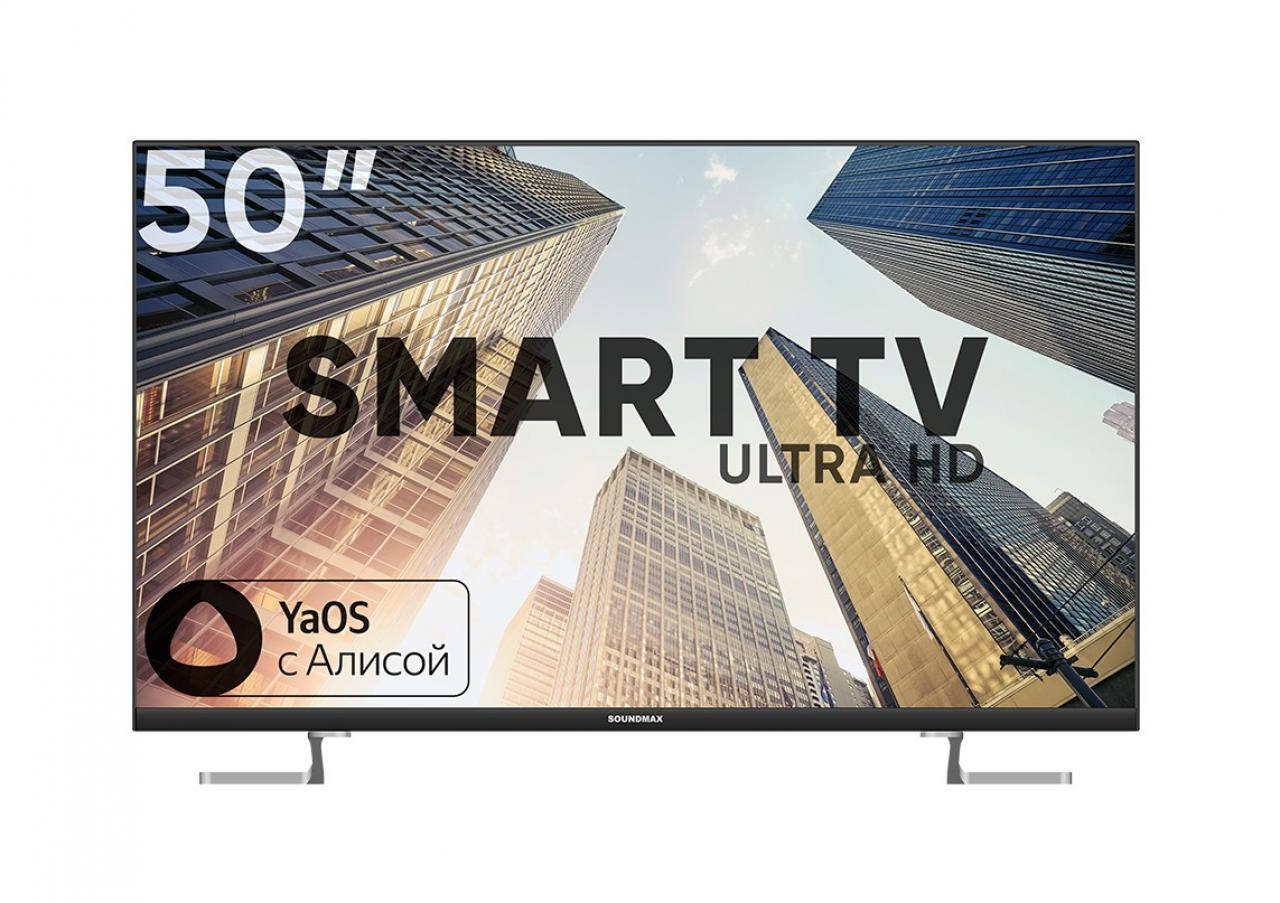 LED-телевизор SOUNDMAX SM-LED50M05SU черный