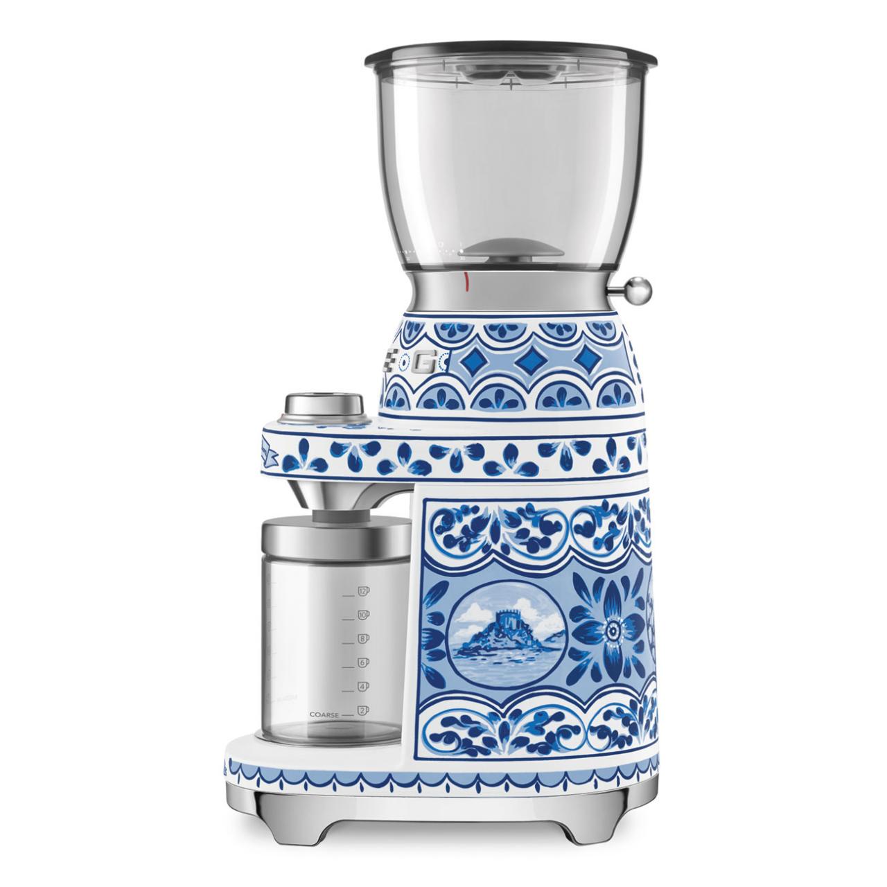 Кофемолка Smeg CGF01DGBEU D&G Blu Mediterraneo