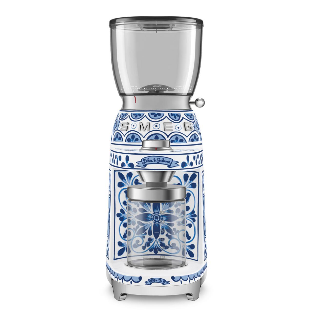 Кофемолка Smeg CGF01DGBEU D&G Blu Mediterraneo