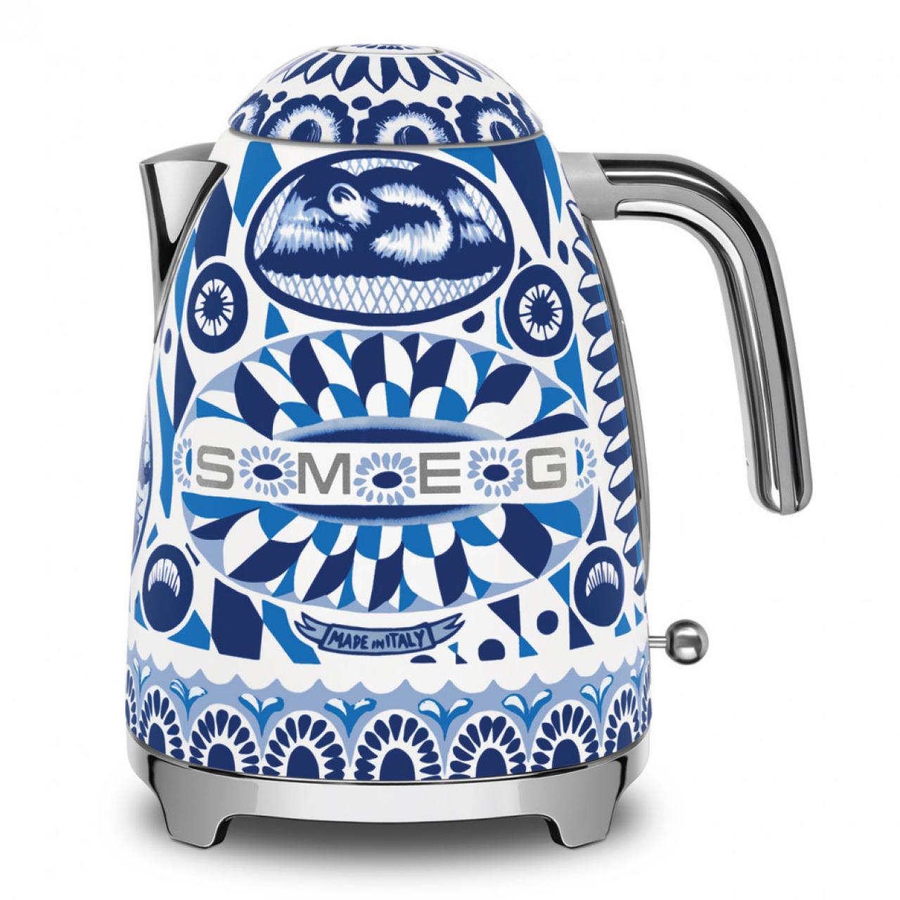 Чайник Smeg KLF03DGBEU D&G Blu Mediterraneo