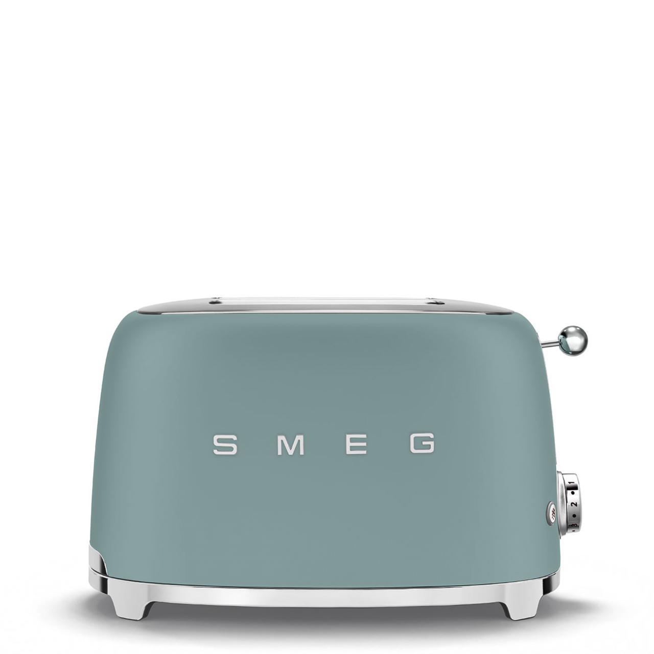Тостер Smeg TSF01EGMEU изумрудно-зеленый