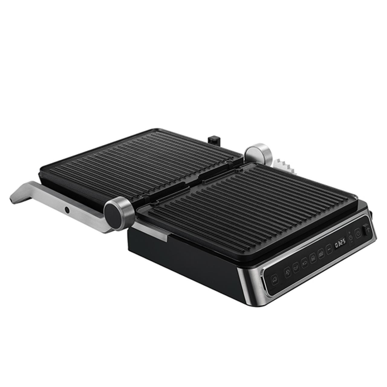 Электрический гриль BQ GR3010 черный/сальной