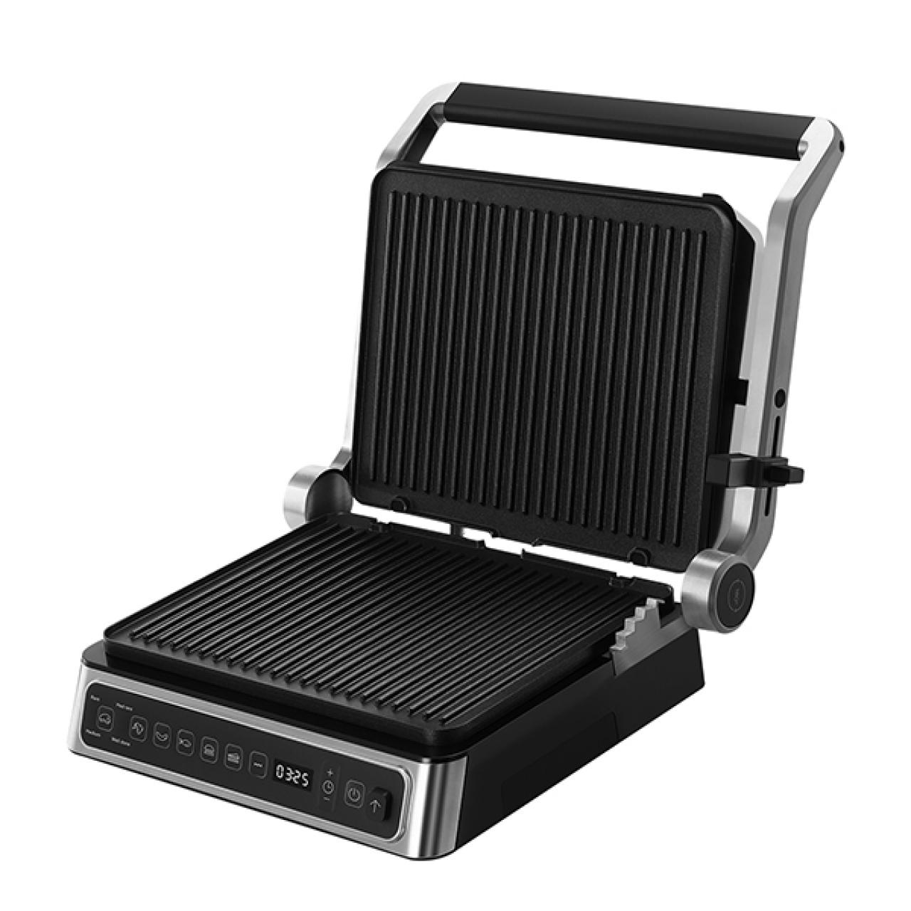 Электрический гриль BQ GR3010 черный/сальной