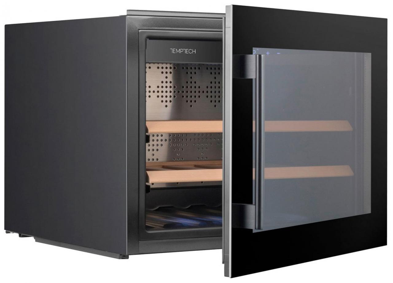 Винный шкаф встраиваемый Temptech OZ45SB