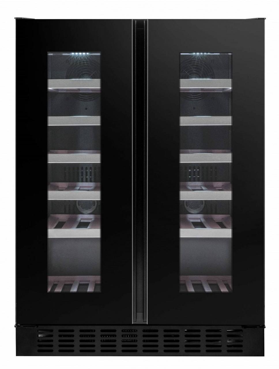 Винный шкаф встраиваемый Temptech ST2DX60DRB