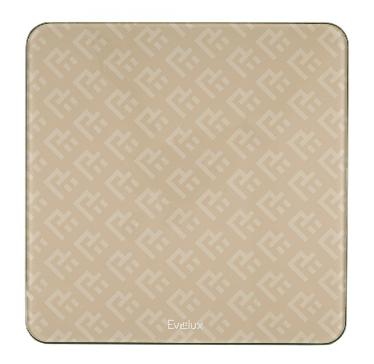 Весы напольные Evelux EBS 1001 бежевый