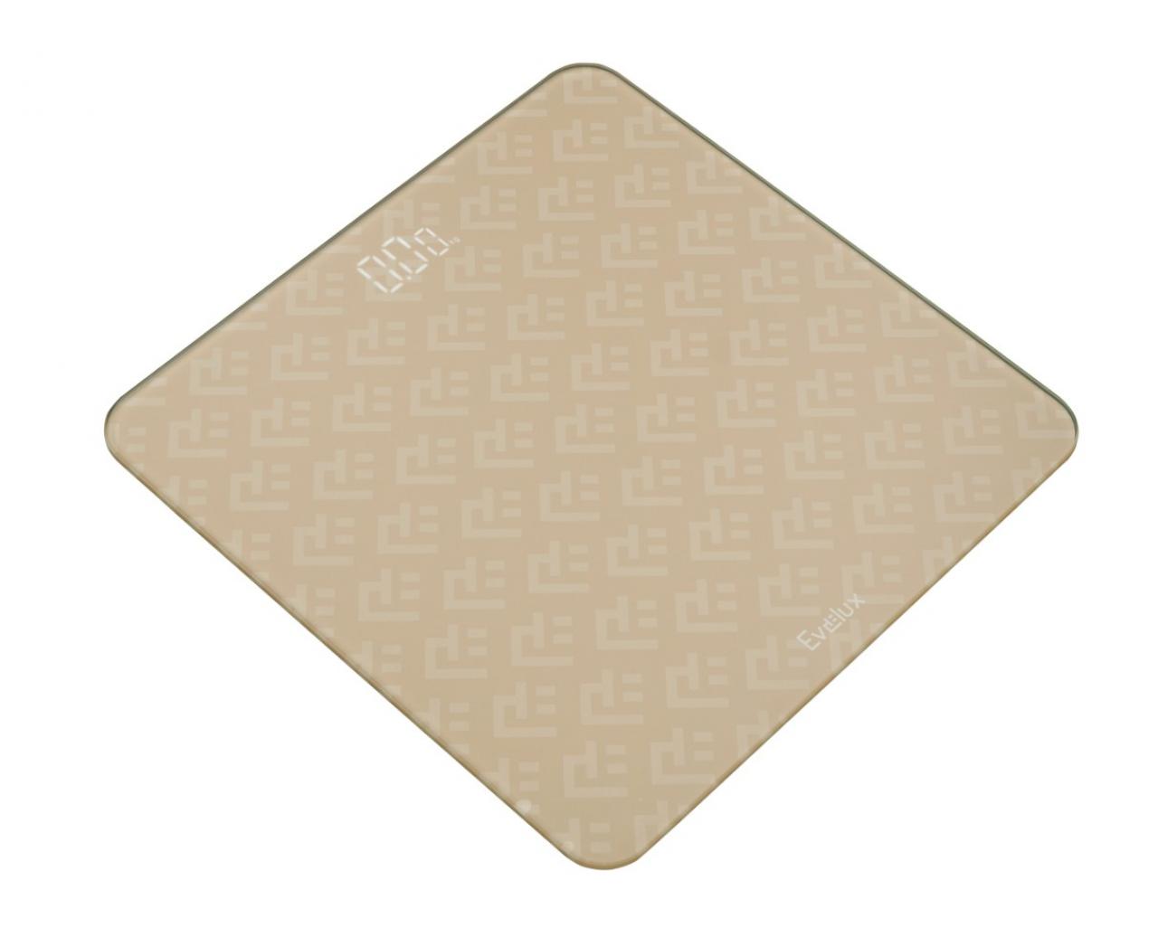Весы напольные Evelux EBS 1001 бежевый