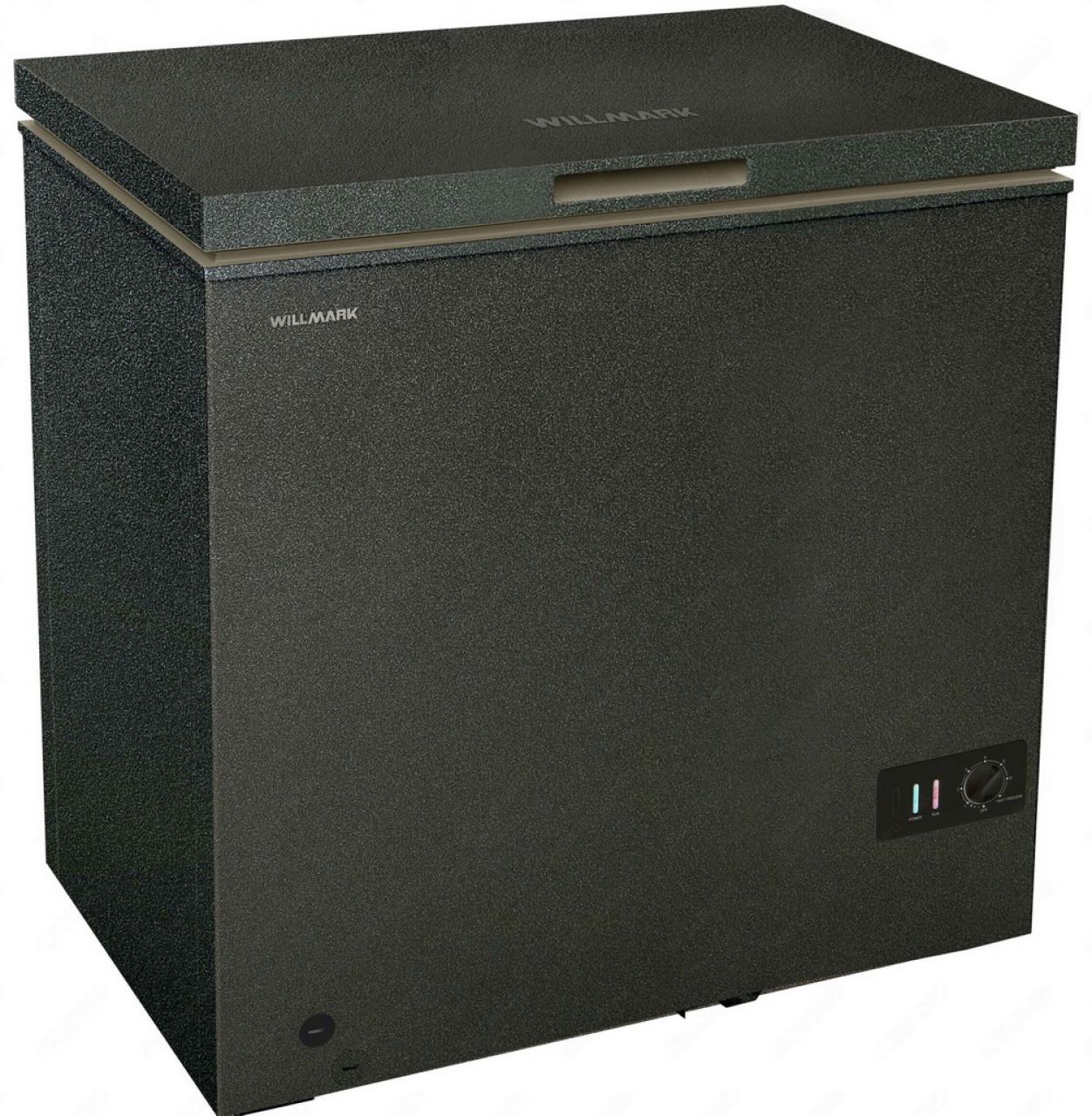 Ларь морозильный WILLMARK CF-380BS черный камень