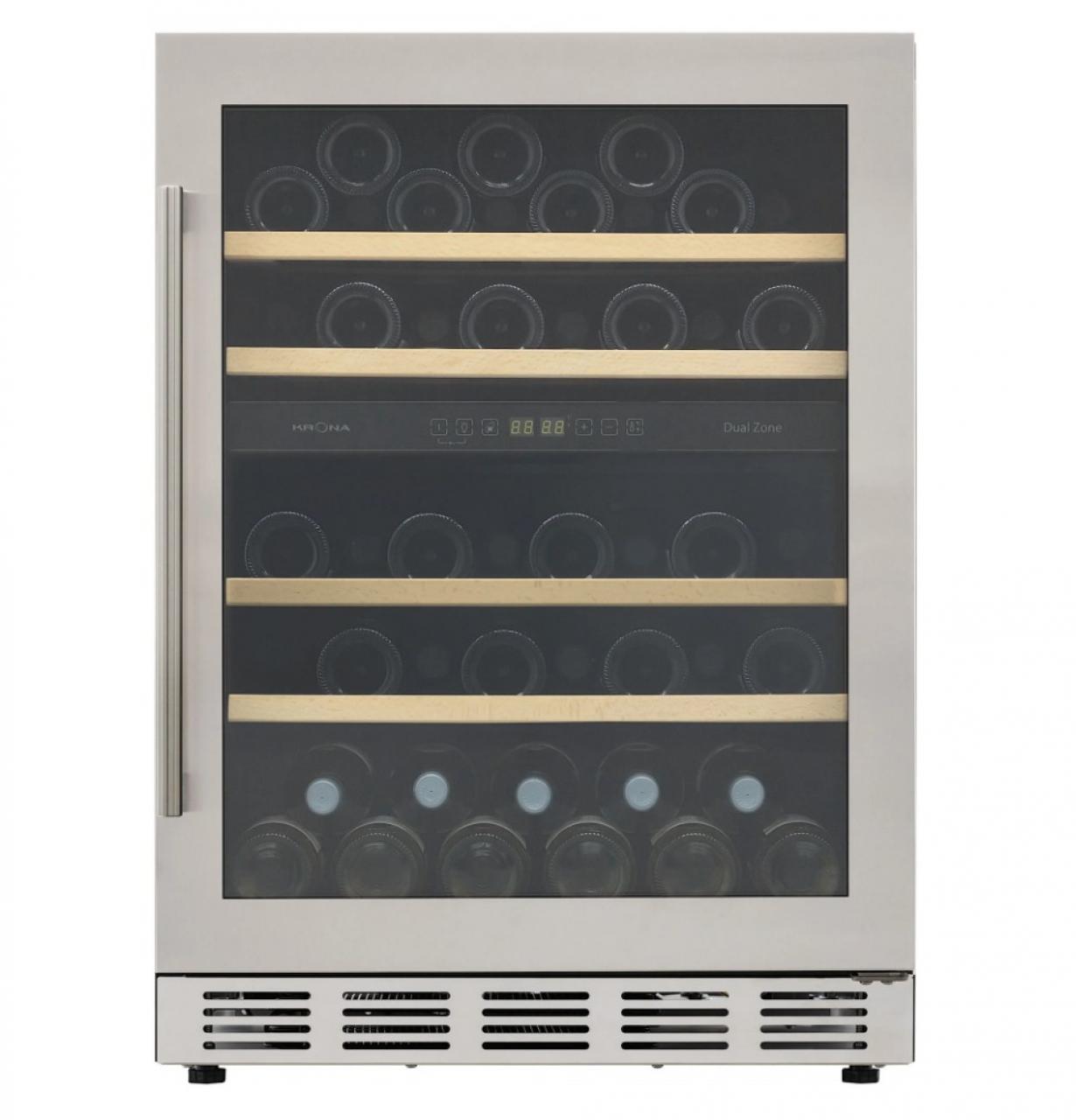 Винный шкаф встраиваемый Krona BADEN 82/46 IX
