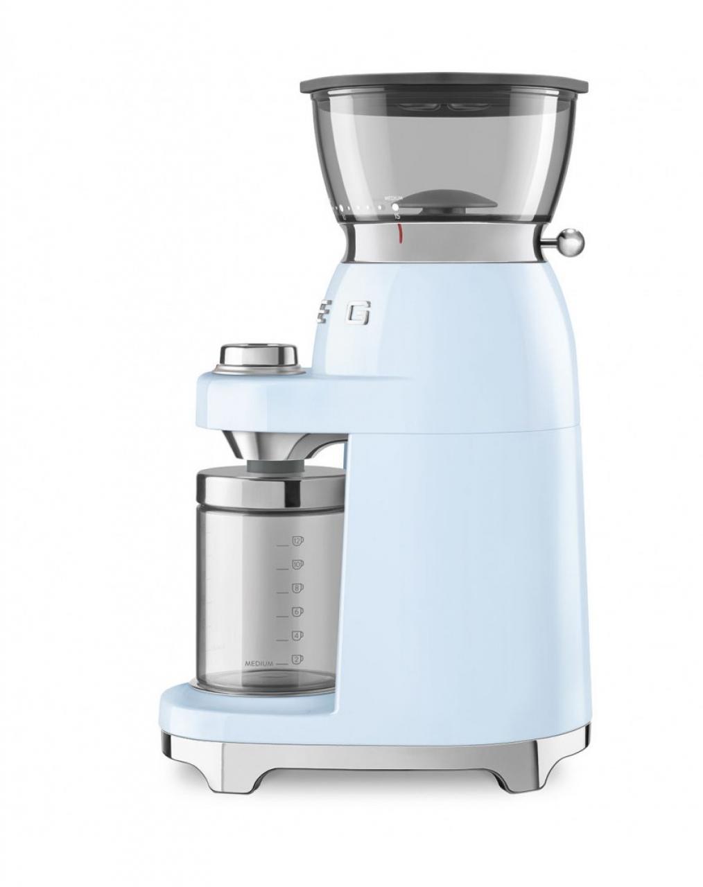Кофемолка Smeg CGF03PBEU пастельный голубой
