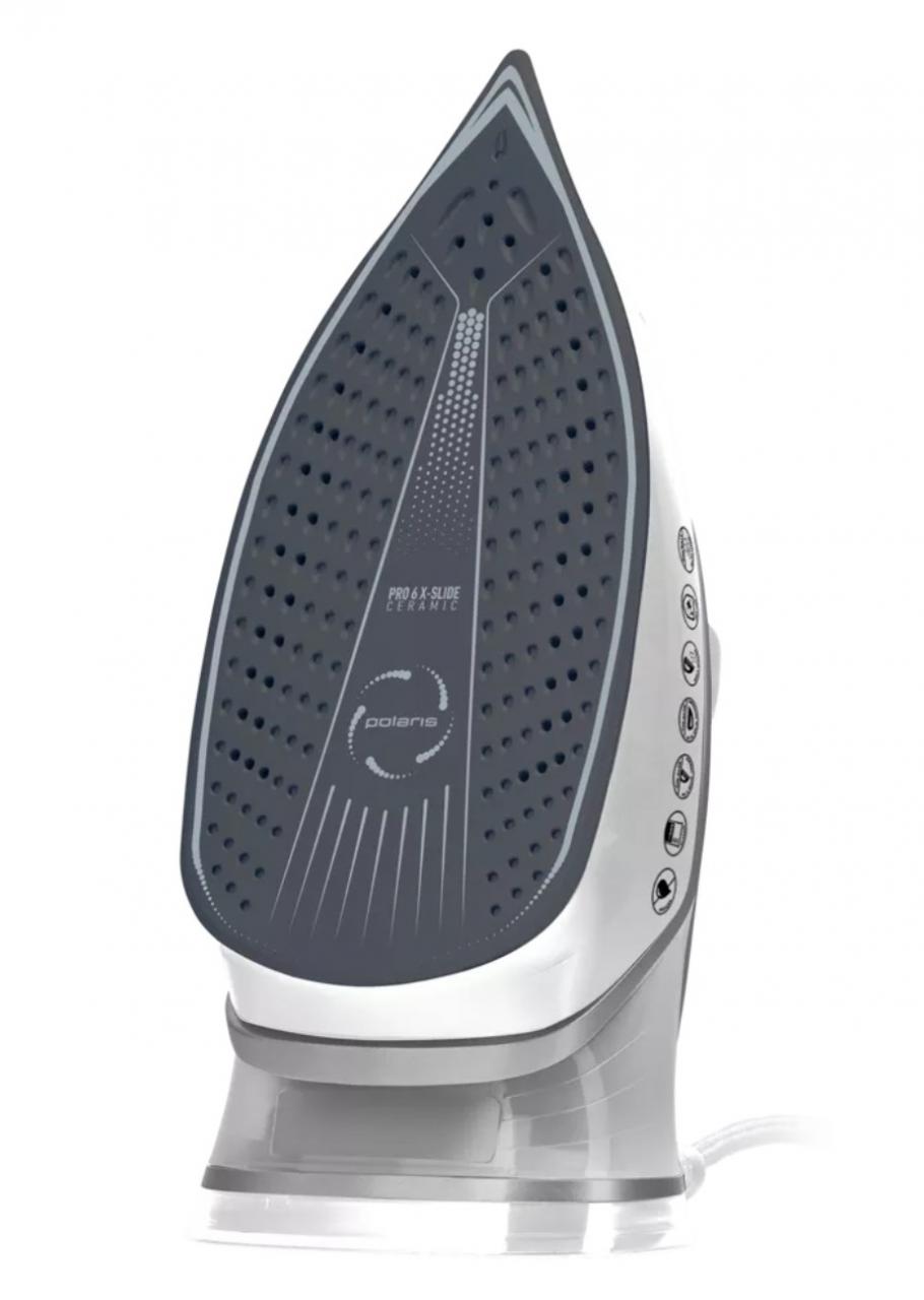 Утюг Polaris PIR-2821AK белый/серебряный