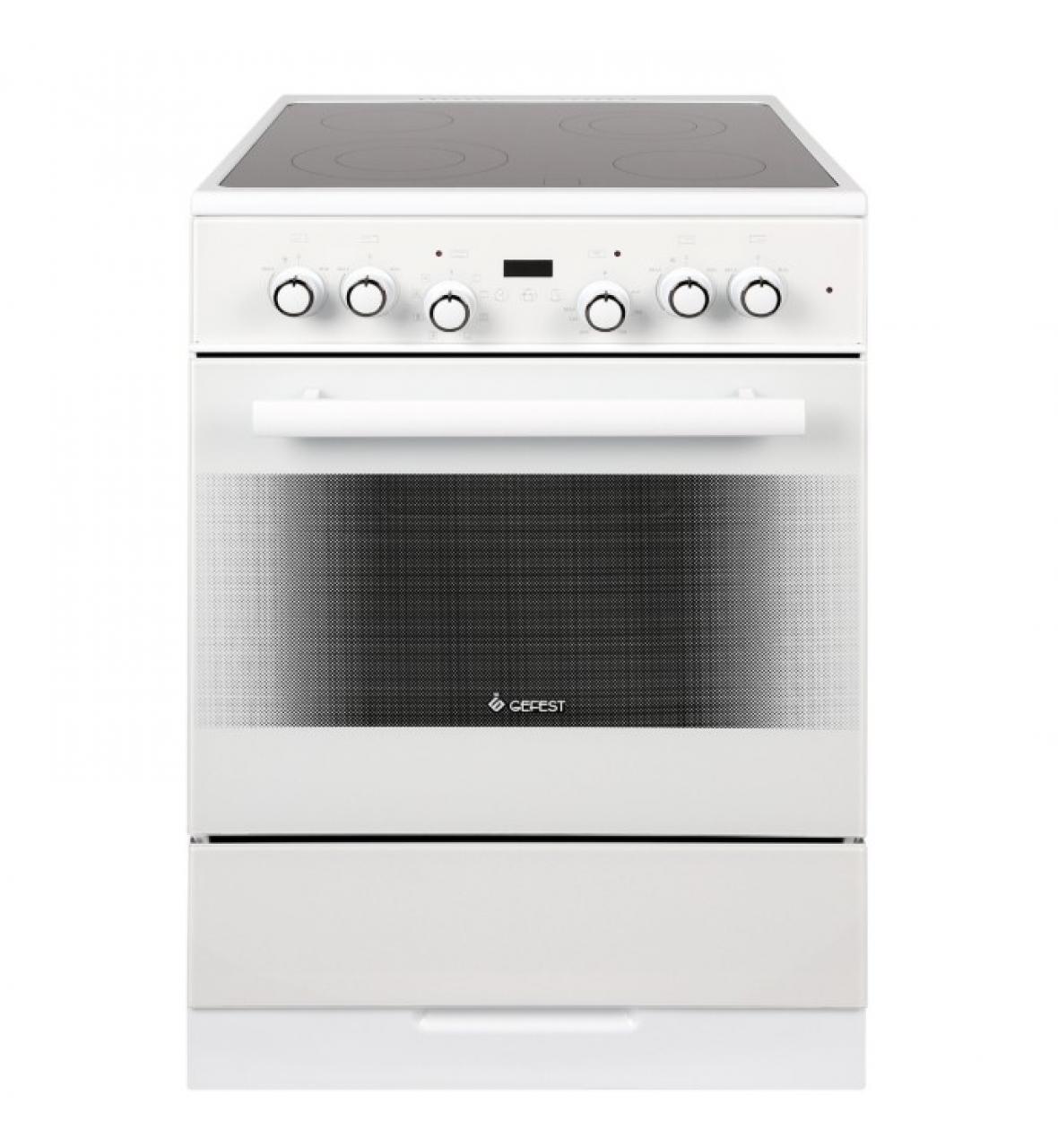 Кухонная плита GEFEST 6560-03 0040 белый