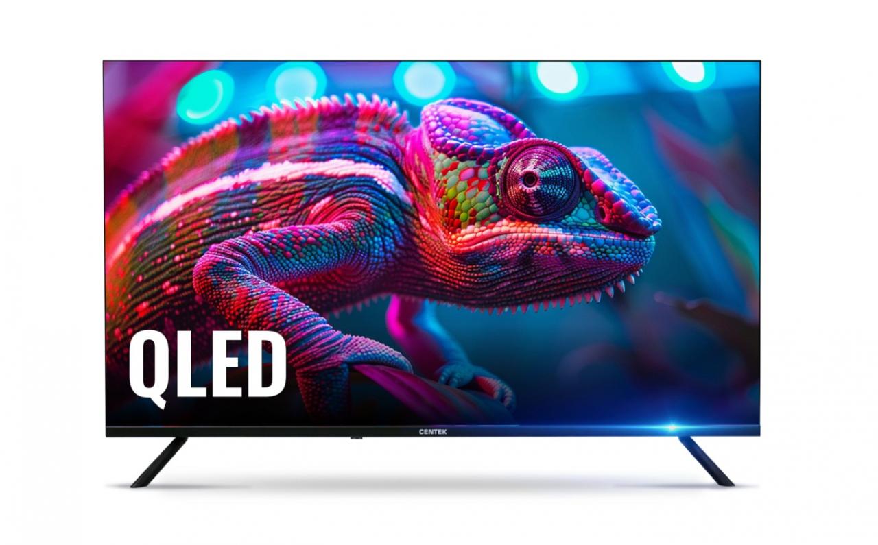 QLED-телевизор Centek CT-TV0021-32 SMART черный