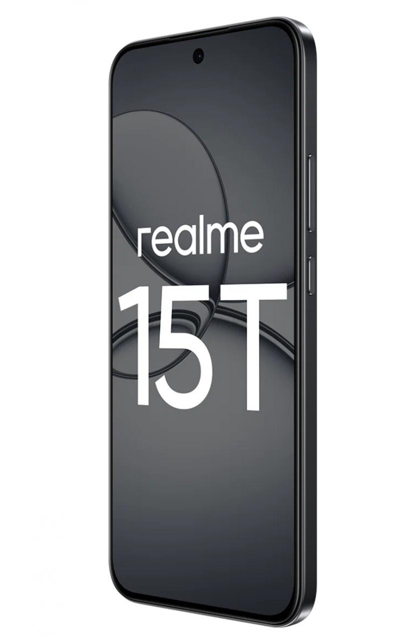 Смартфон realme 15T 5G 12/256 ГБ RMX5111 Android 15 NFC Тёмно-серый