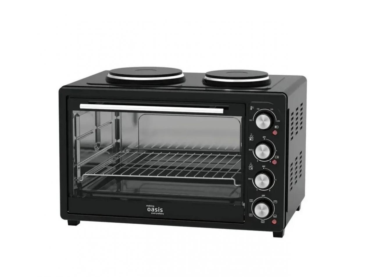 Мини печь с плитой making Oasis everywhere M-S/BL35B