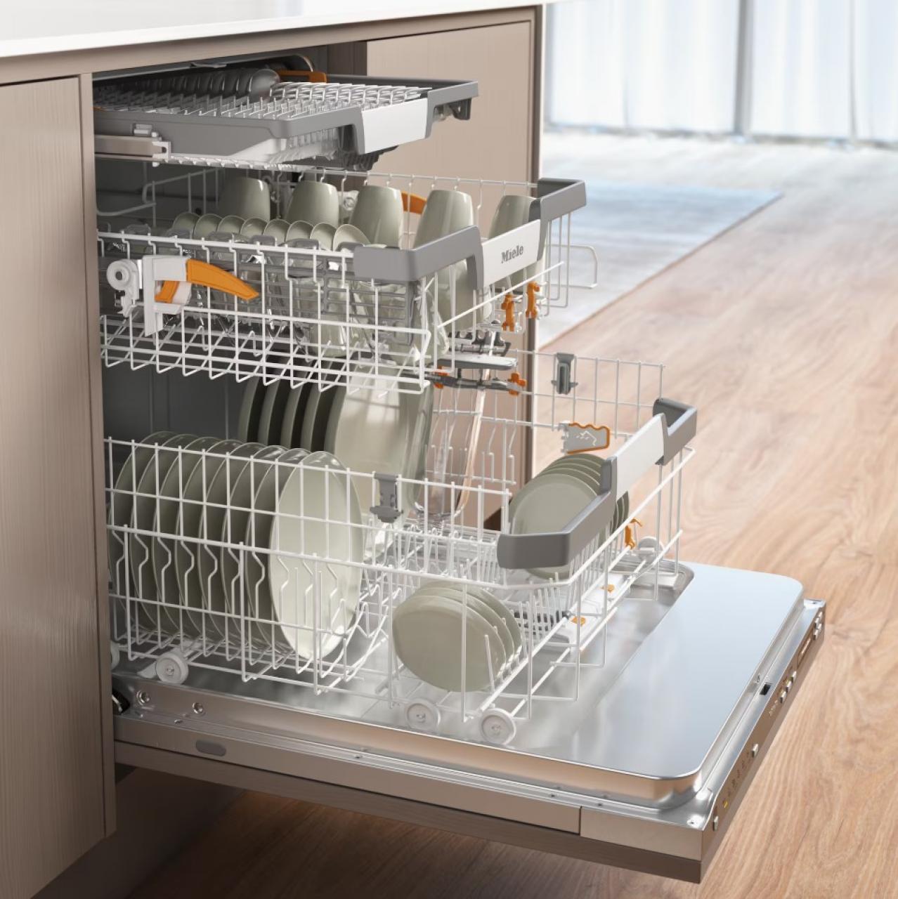 Посудомоечная машина встраиваемая Miele G 7380 SCVi FF Stainless Steel нержавеющая сталь