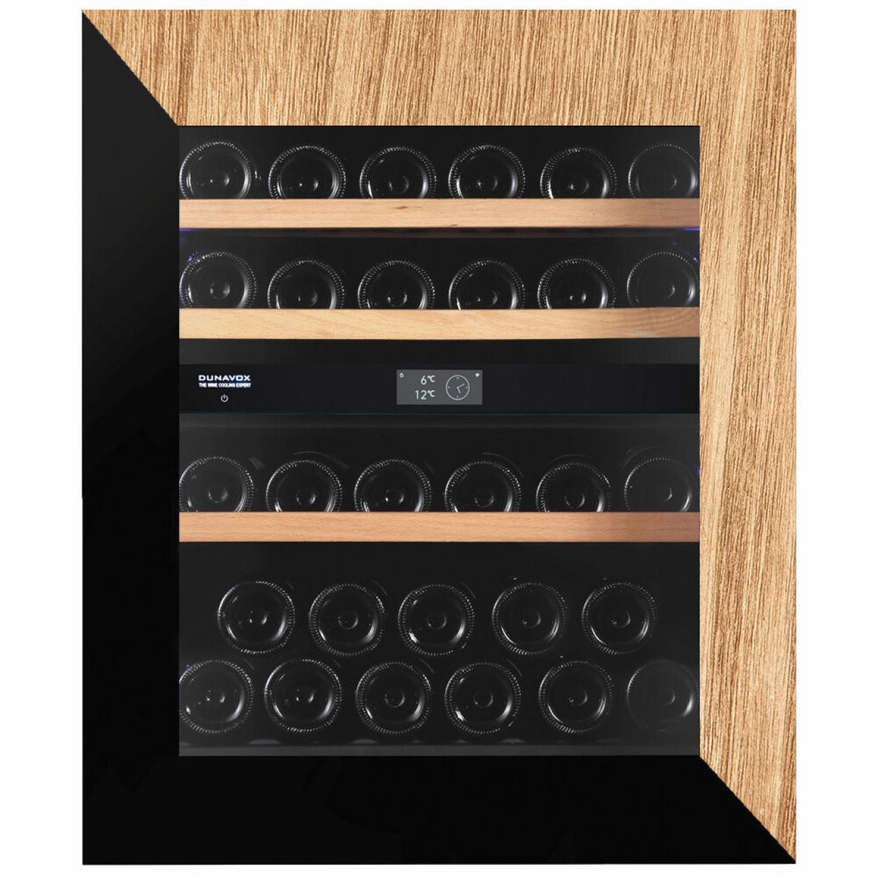 Винный шкаф встраиваемый Dunavox DVN-32.85DOP.TO