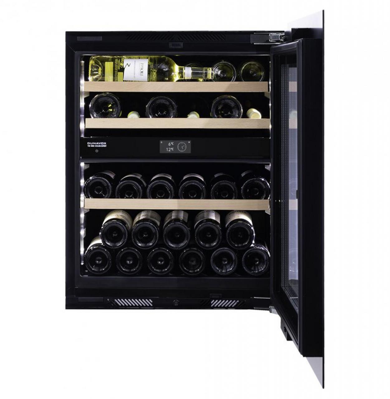 Винный шкаф встраиваемый Dunavox DVN-32.85DOP.TO