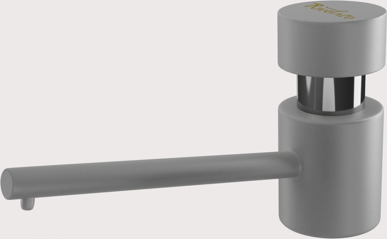 Дозатор для моющего средства Rivelato RD-1000 grigio metallizzato/серый металлик