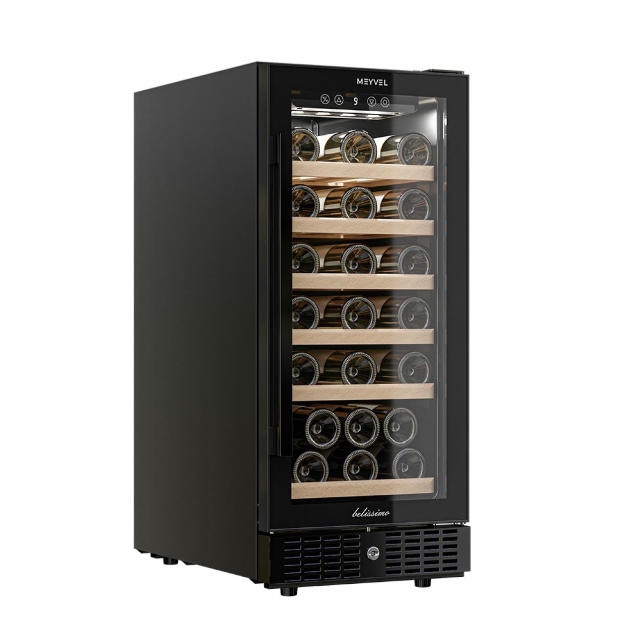 Винный шкаф встраиваемый Meyvel MV31BIG-KBT1