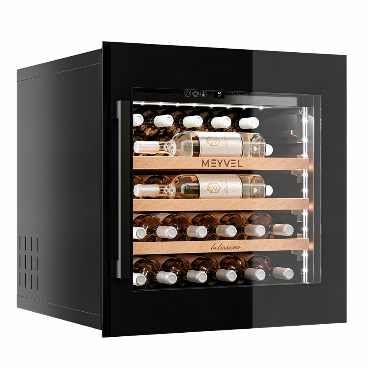Винный шкаф встраиваемый Meyvel MV31PRO-KBB1