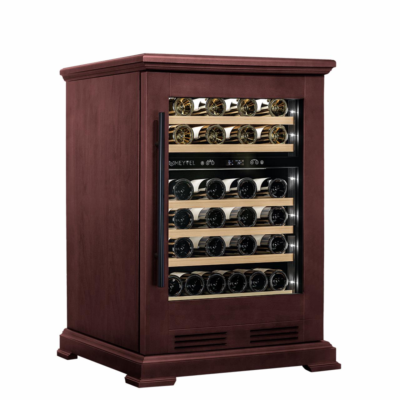 Винный шкаф Meyvel MV46PRO-KBT2 Спелая вишня