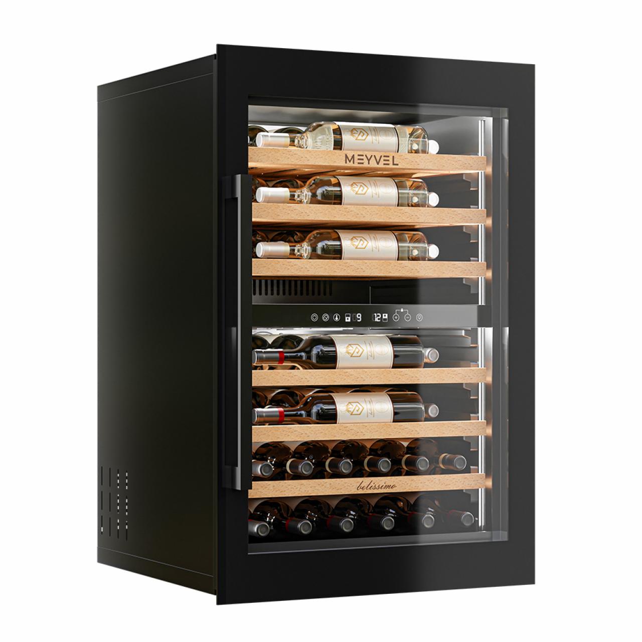Винный шкаф встраиваемый Meyvel MV47PRO-KBB2
