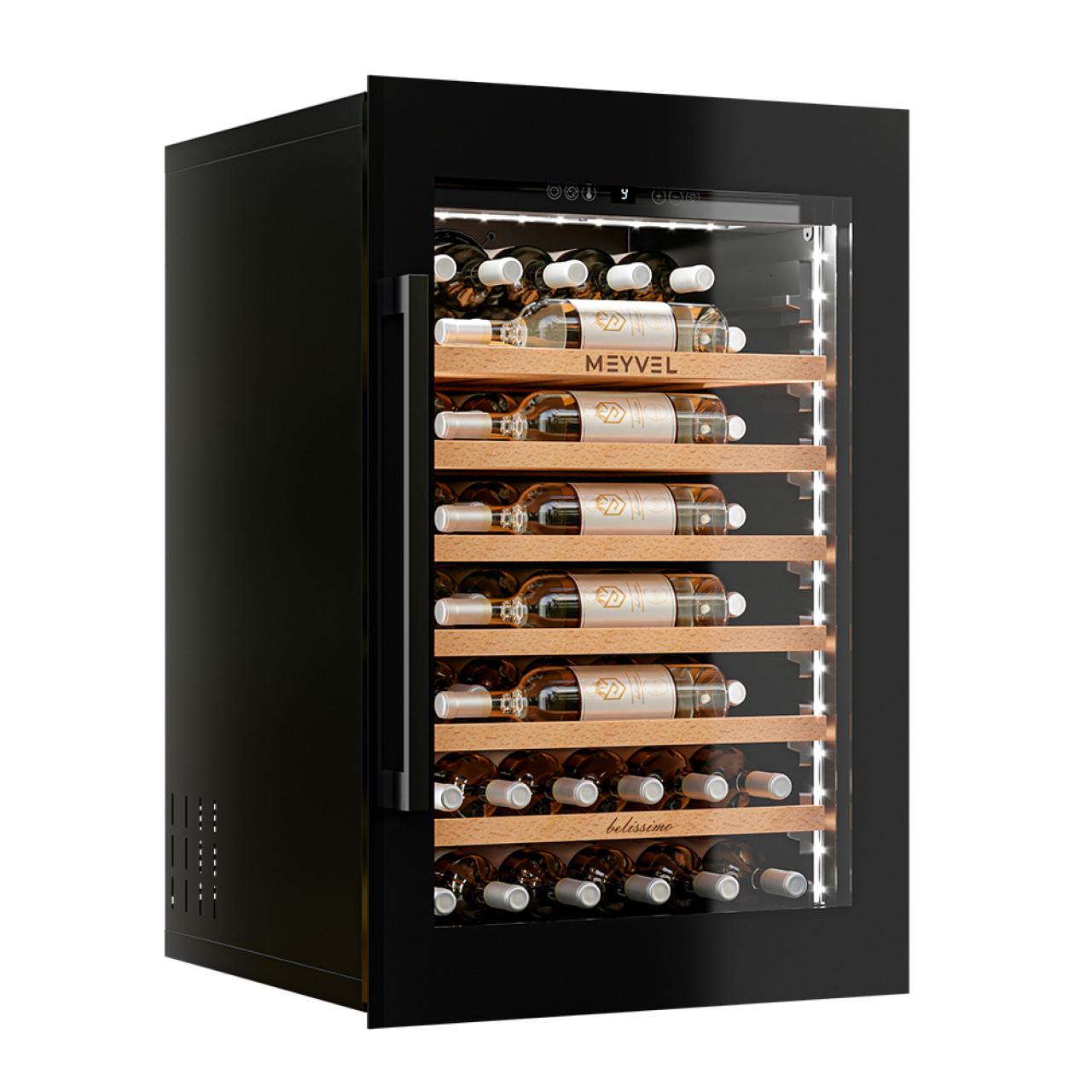 Винный шкаф встраиваемый Meyvel MV52PRO-KBB1