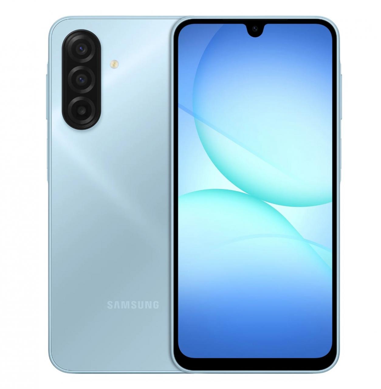 Смартфон Samsung Galaxy A17 4G голубой 128 ГБ 6 ГБ