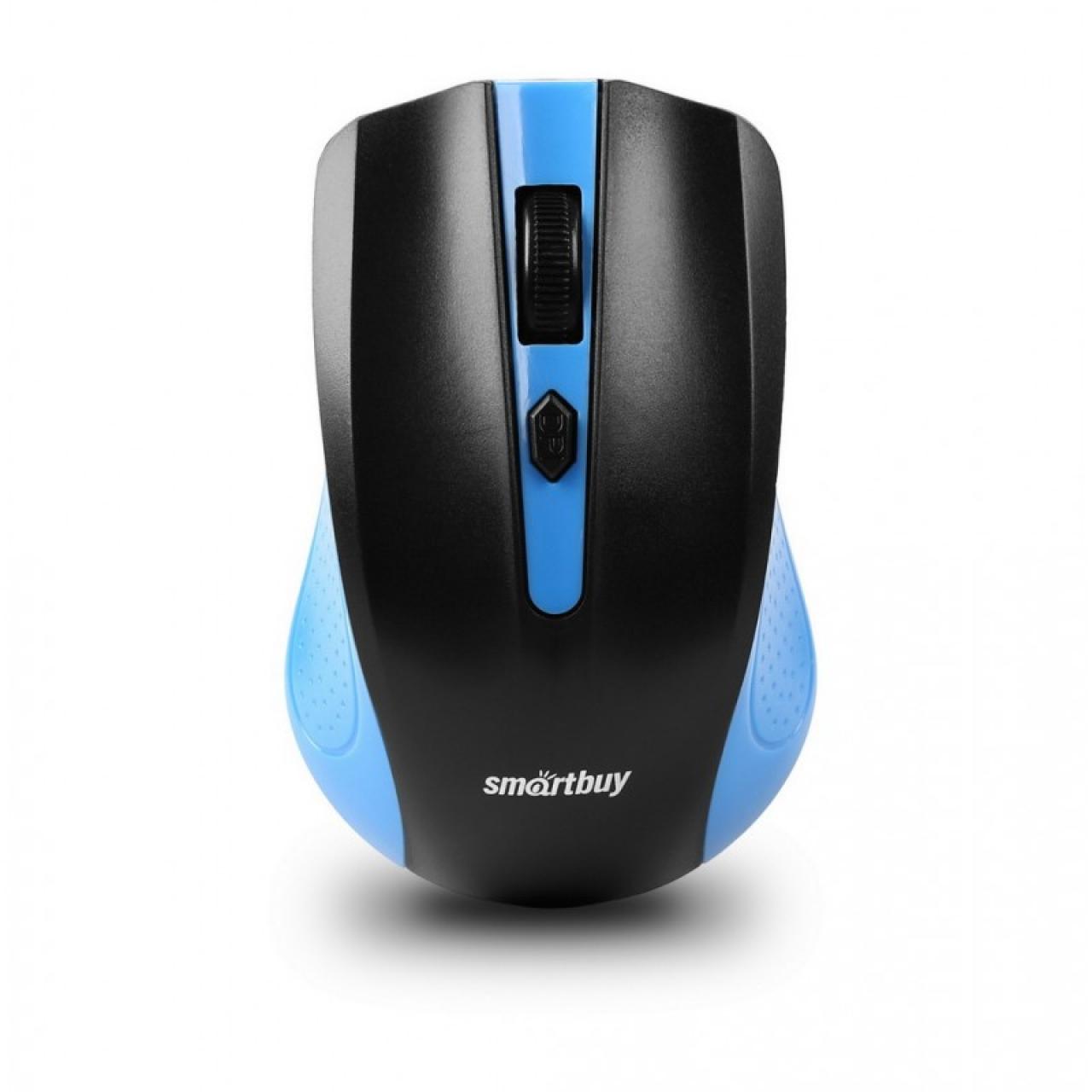 Мышка беспроводная компьютерная SBM-352AG-BK ONE 352 синий/черный