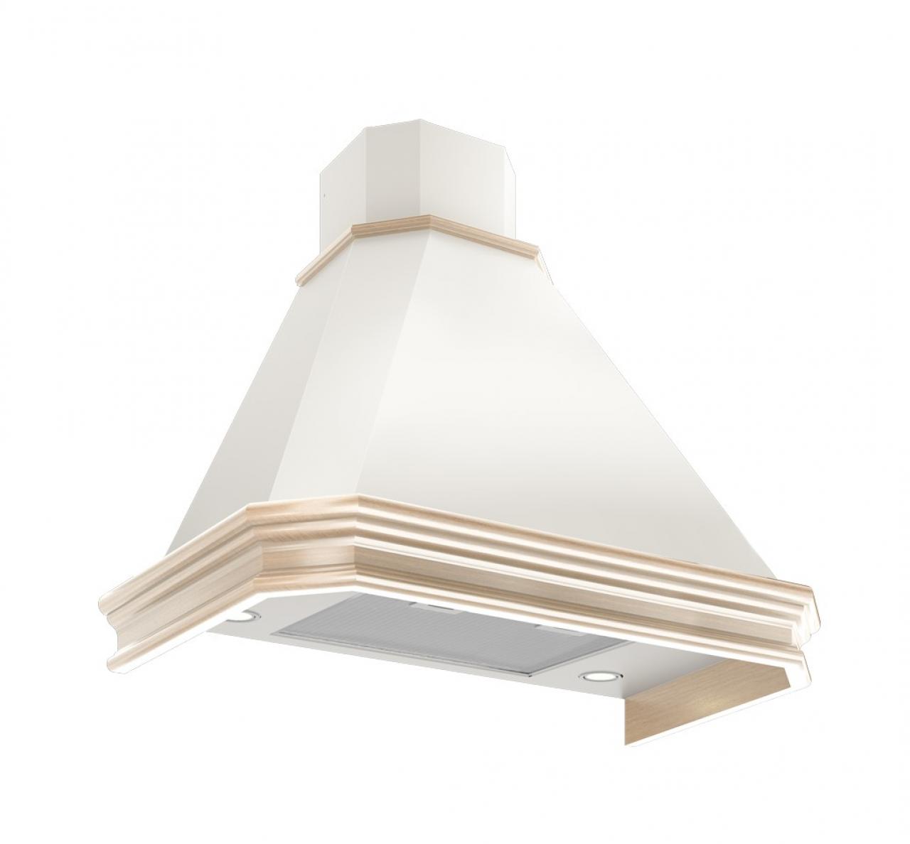 Вытяжка ELIKOR Пергола 90П-650-П3Л бежевый/дуб неокрашенный