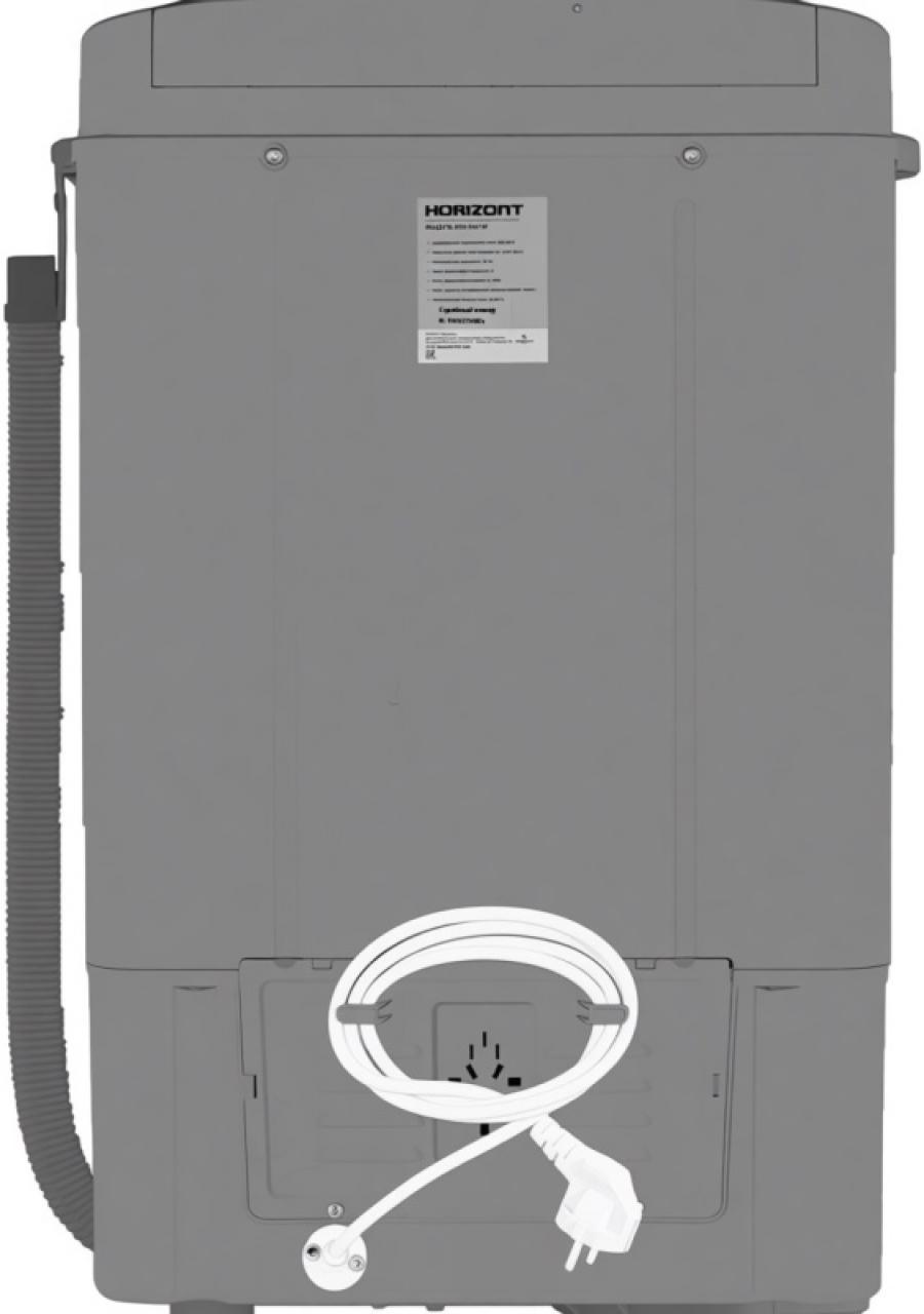 Стиральная машина активаторного типа Horizont WM-4601W Cool Grey 8C