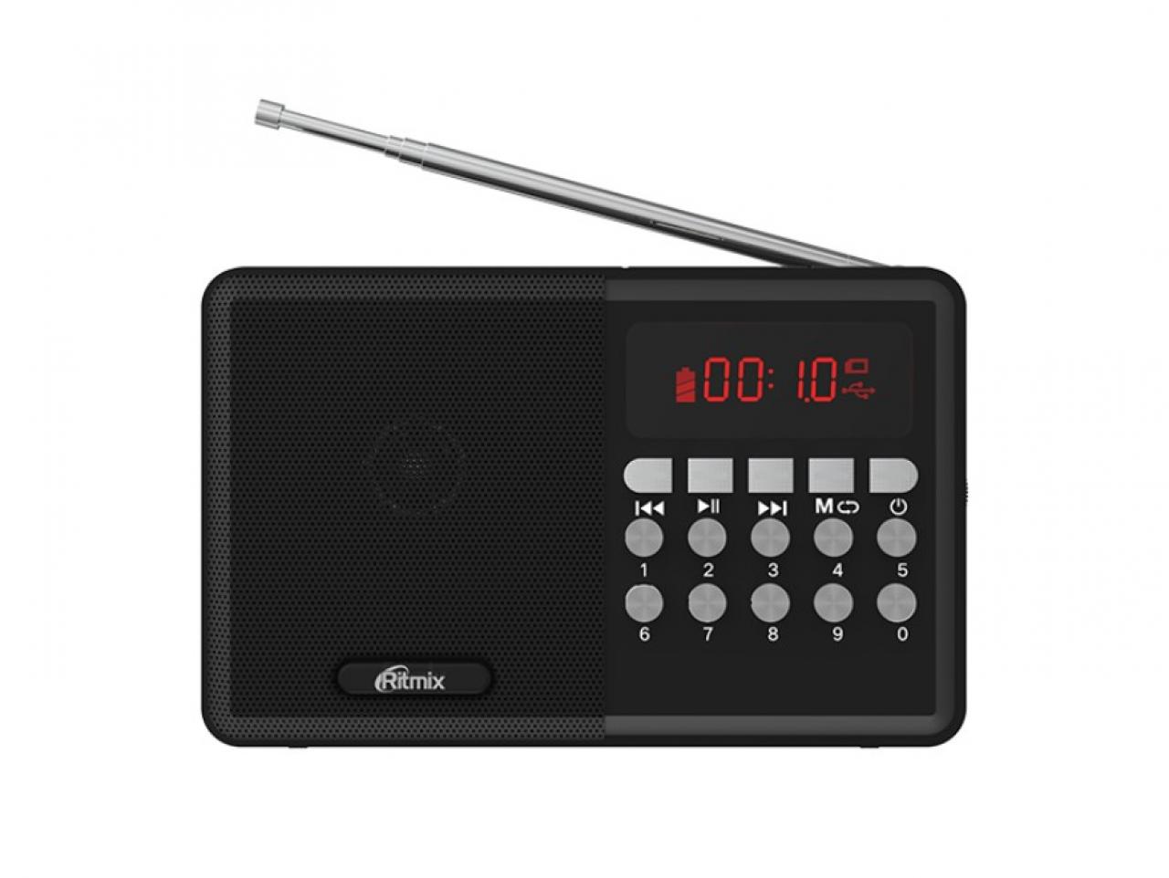 Радиоприемник Ritmix RPR-001 Black