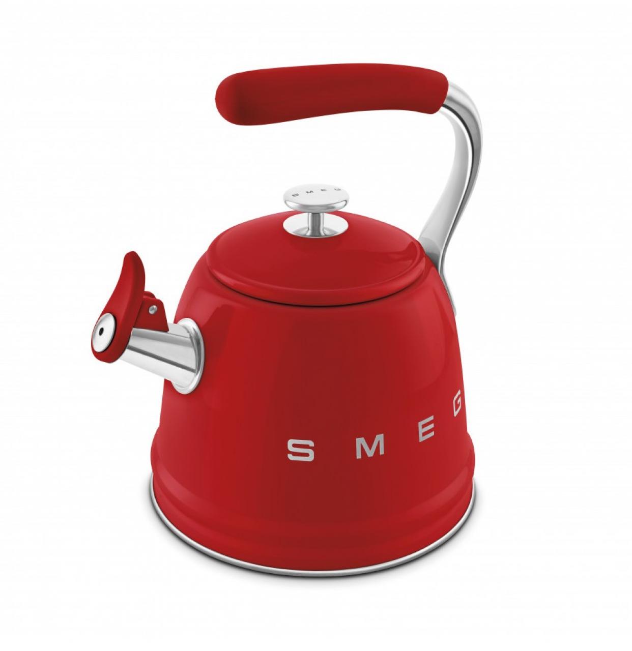 Чайник со свистком SMEG WKF01RD