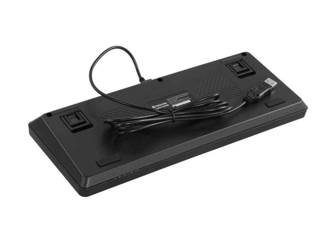 Механическая клавиатура Defender Black Raven GK-417 RU