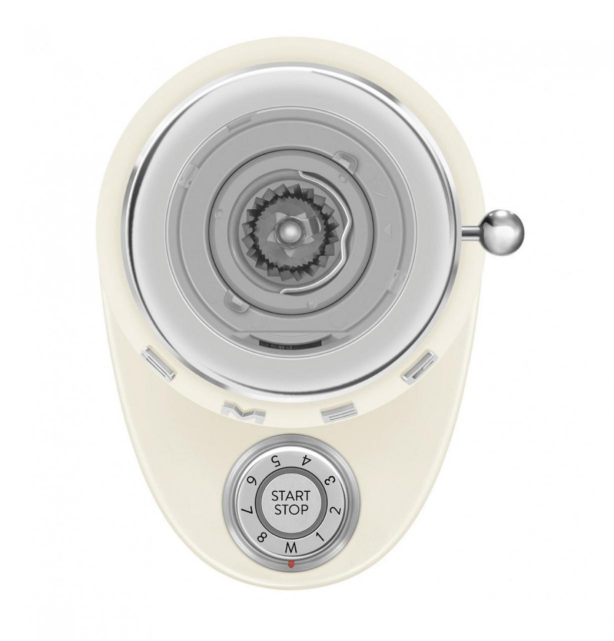 Кофемолка Smeg CGF03CREU кремовый