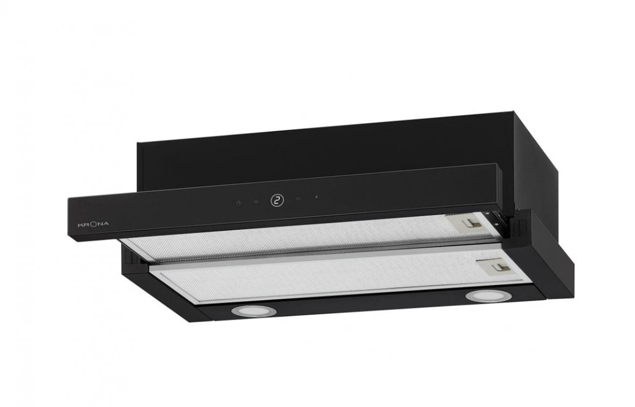 Вытяжка встраиваемая Krona KAMILLA T SENSOR 600 Black