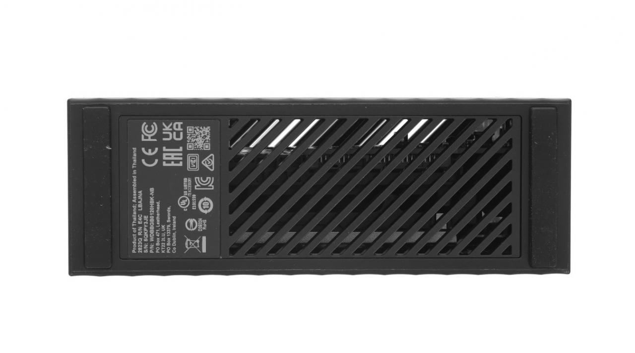 Внешний жесткий диск Western Digital WD My Book 12 ТБ USB 3.2 Gen 1 (WDBBGB0120HBK-EESN) черный