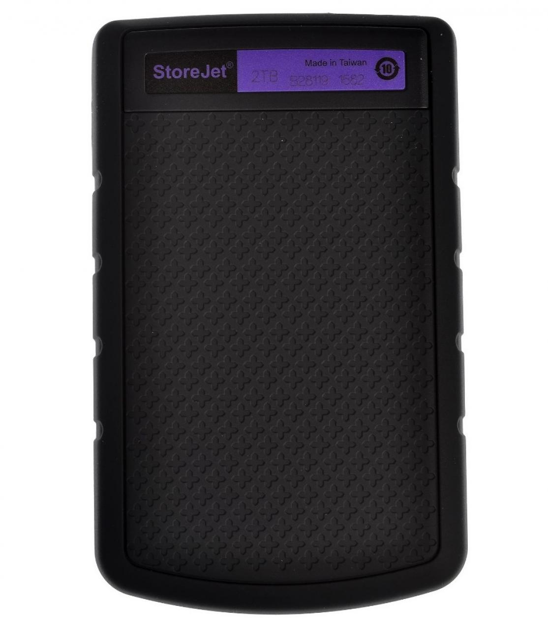 Внешний жесткий диск 2.5" 2Tb Transcend StoreJet 25H3 TS2TSJ25H3P USB3.0 фиолетовый