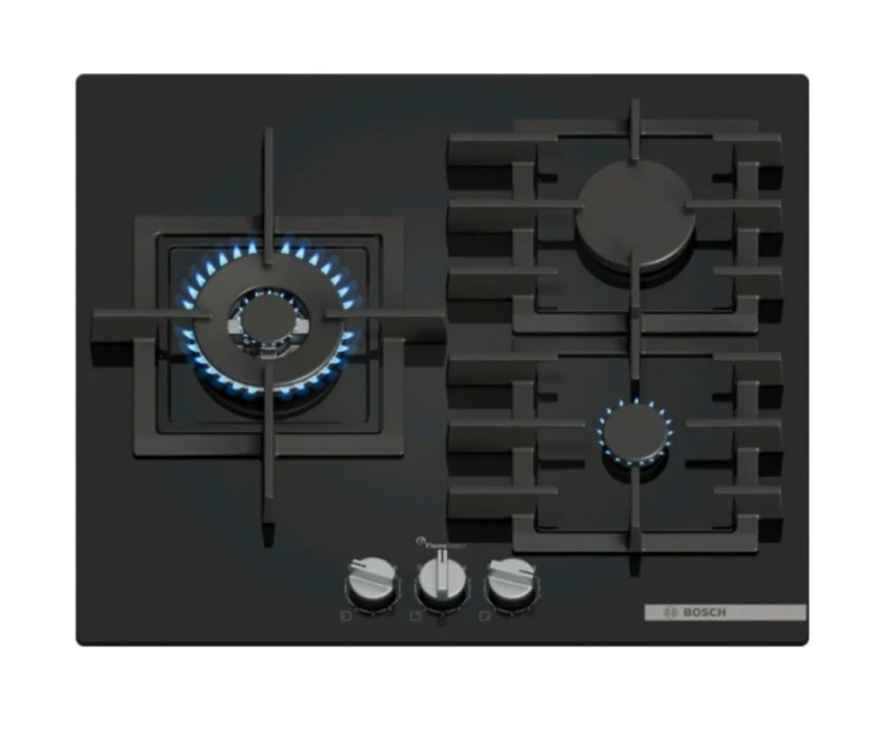 Встраиваемая газовая панель BOSCH PPC6A6I40O Serie 6