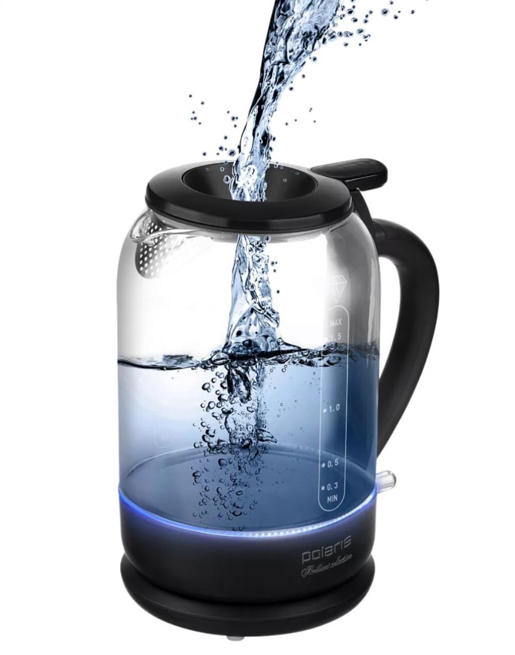 Чайник Polaris PWK-1753-СGL черный