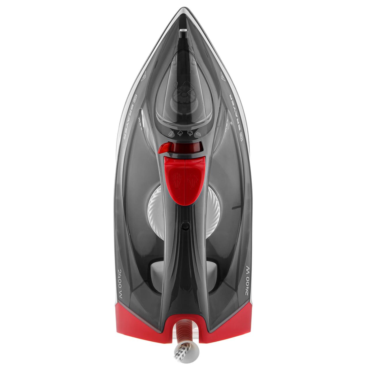Утюг BRAYER BR4011 серый/красный