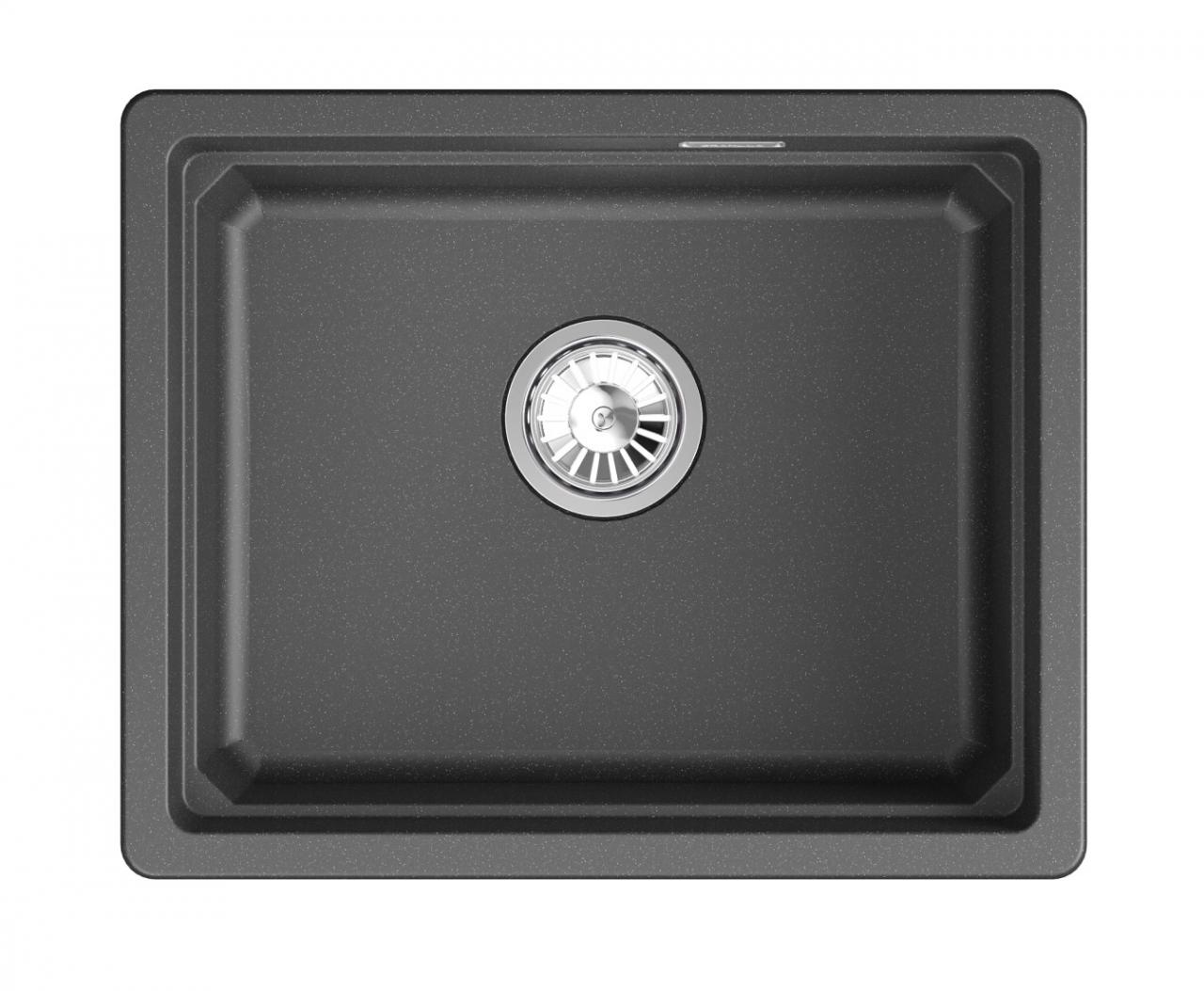 Кухонная мойка GRANULA 5501iU черный
