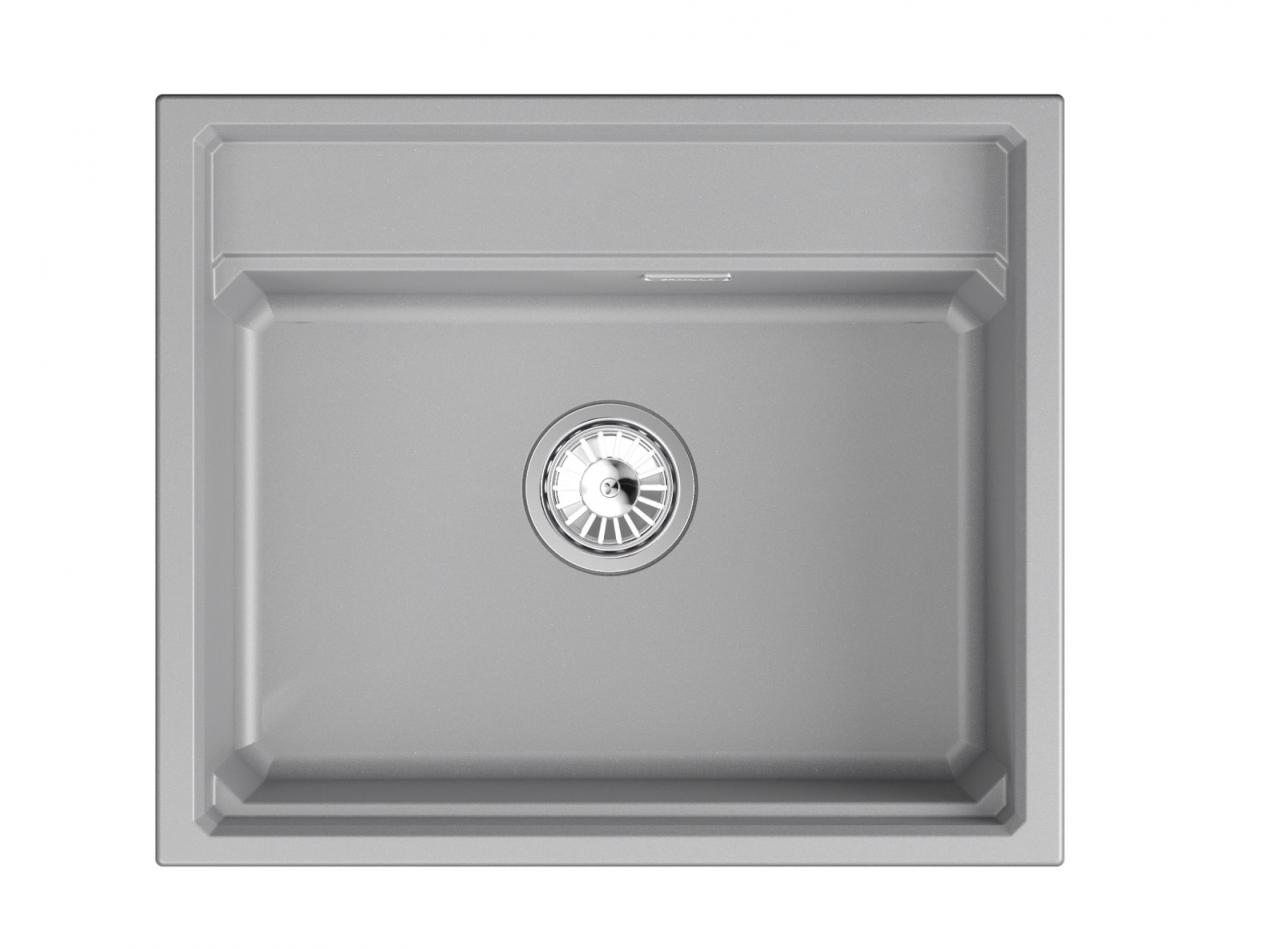 Кухонная мойка GRANULA 6003i алюминиум