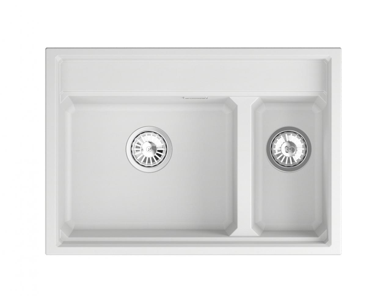 Мойка кухонная GRANULA 7302i арктик