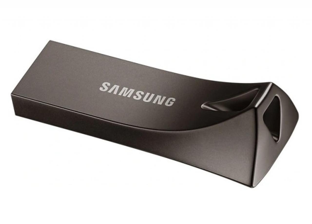 Флешка Samsung BAR Plus 256Gb MUF-256BE4/APC titan gray