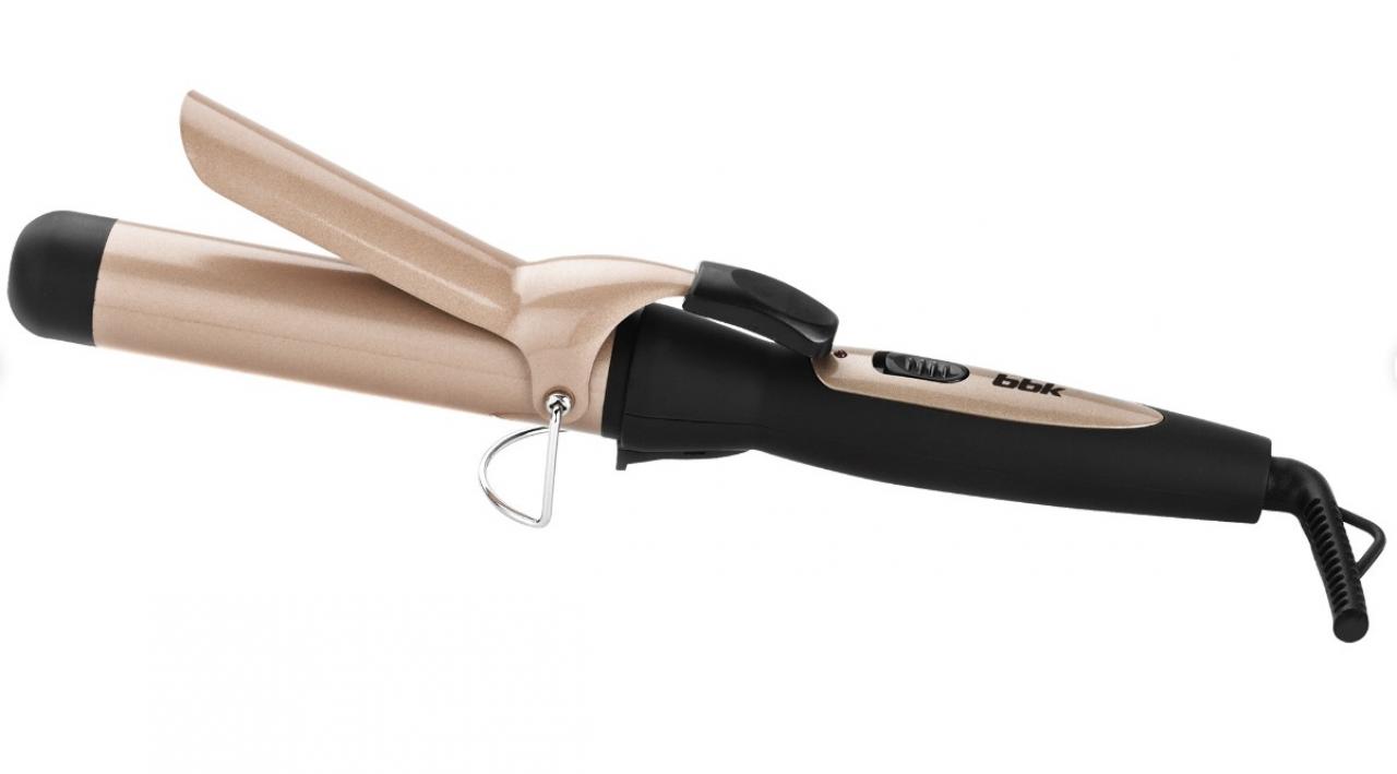 Щипцы BBK BST2502 черный/шампань
