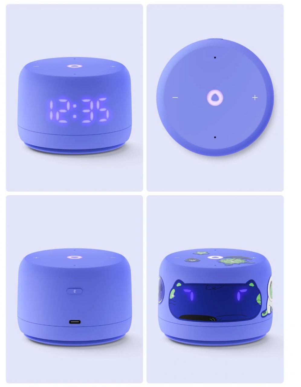 Умная колонка Яндекс Станция Лайт 2 с Алисой 6Вт фиолетовый