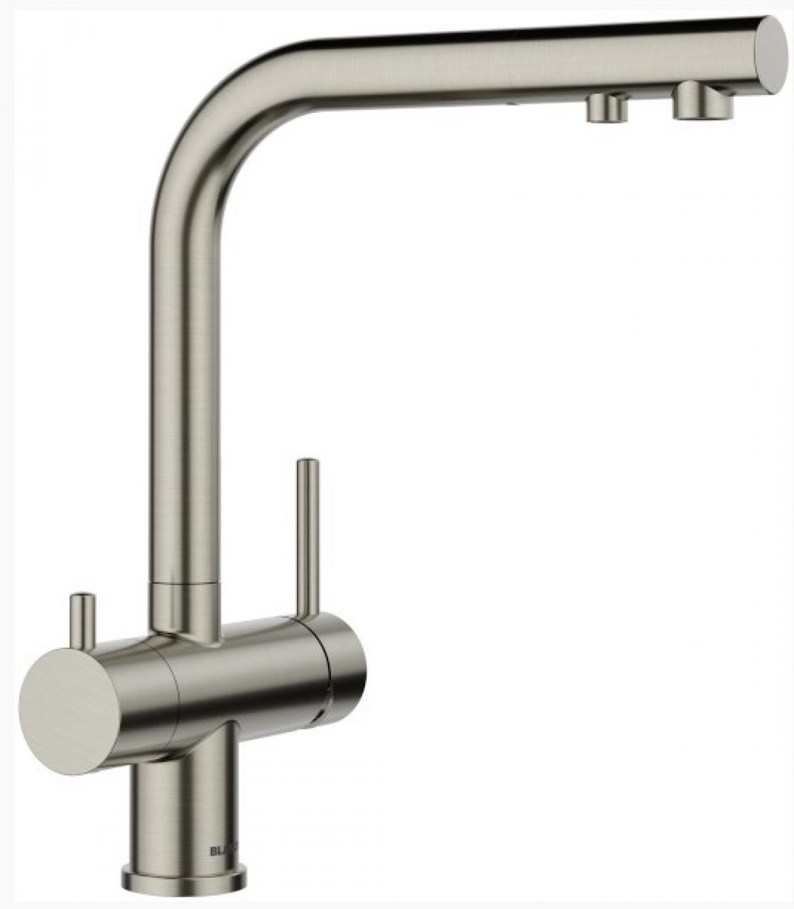 Смеситель кухонный Blanco Fontas II сатин платина