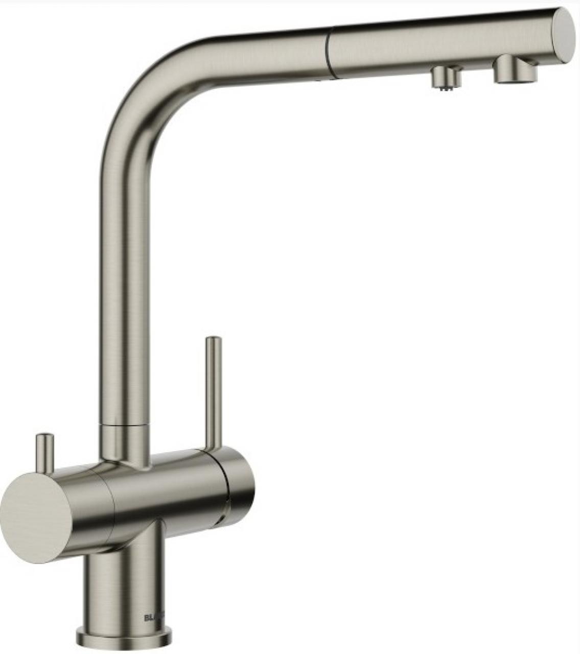 Смеситель кухонный Blanco Fontas-S II сатин платина